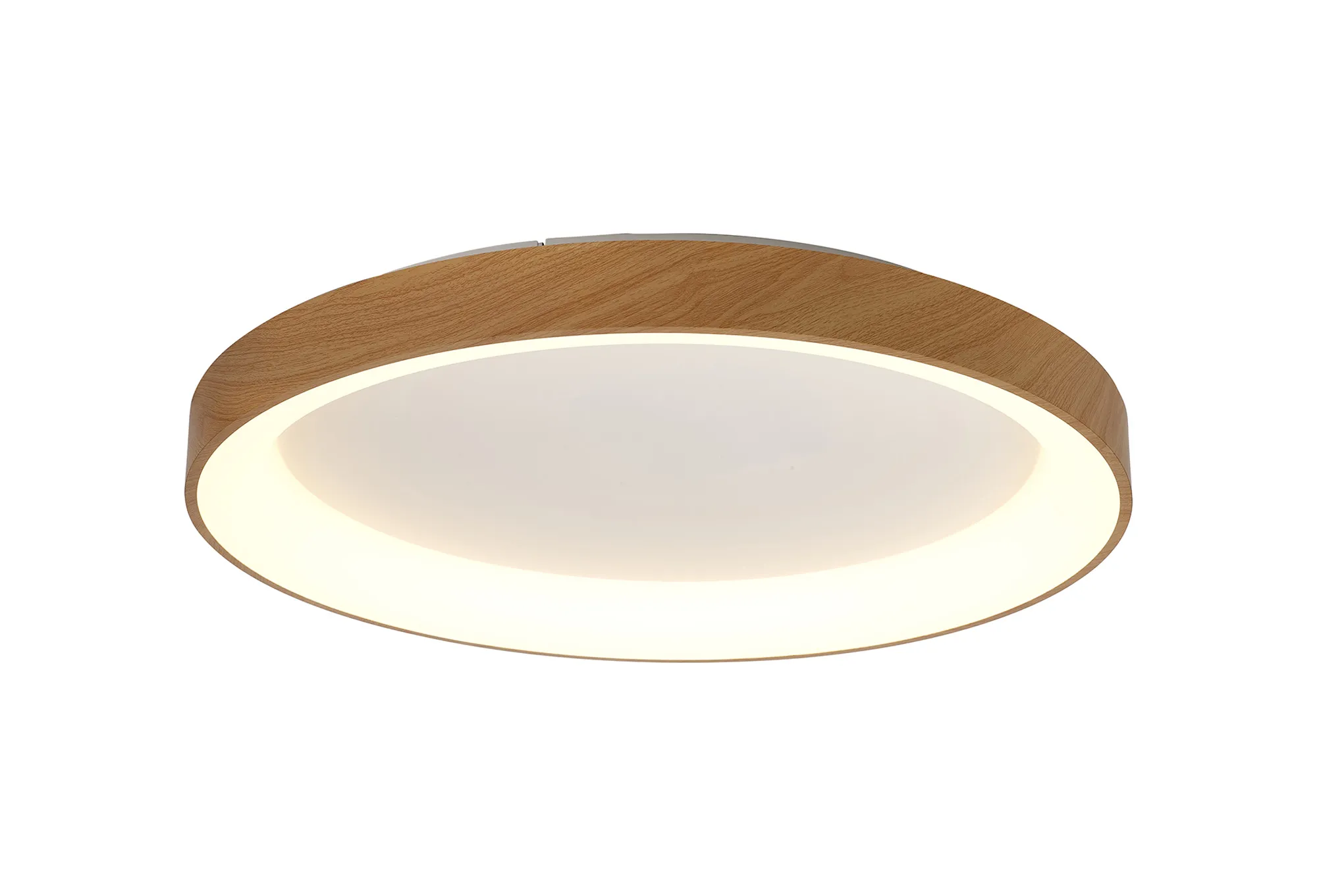 M8644  Niseko II Ring Ceiling 78cm 58W LED Wood